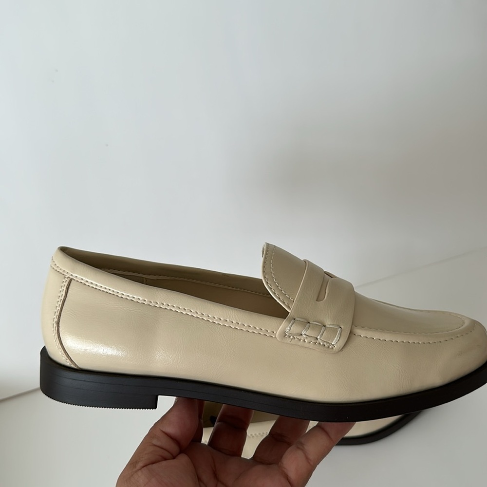 Zara Cream Women’s Loafers Size 8 - Picture 17 of 17